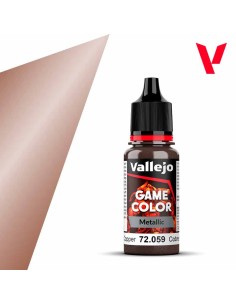 Vallejo Game Color - Metallic - Cobre Bruñido