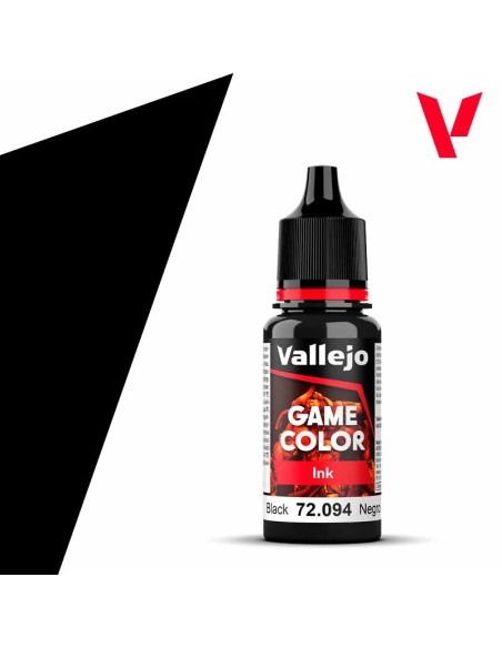 Vallejo Game Color - Ink - Black