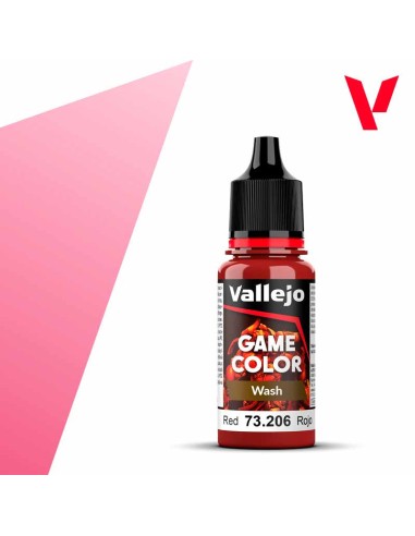 Vallejo Game Color - Wash - Lavado Rojo