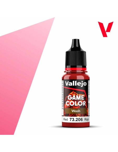 Vallejo Game Color - Wash - Lavado Rojo