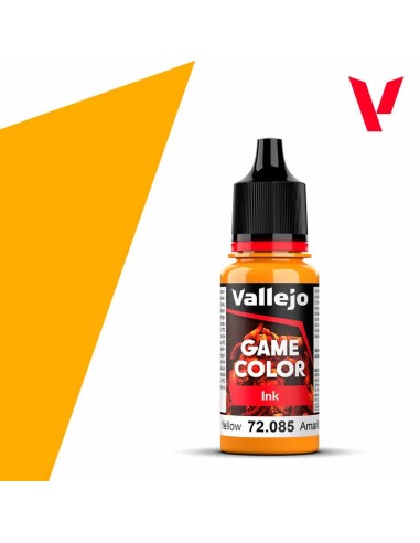 Vallejo Game Color - Ink - Amarillo