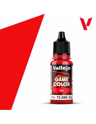 Vallejo Game Color - Ink - Red