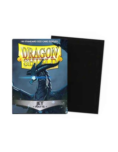 Dragon Shield Matte Sleeves - Jet (100)