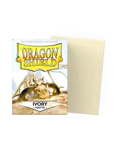 Dragon Shield Matte Sleeves - Ivory (100)