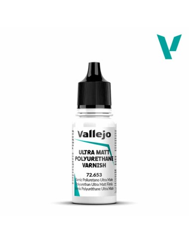 Vallejo Auxiliares - Barniz Poliuretano Ultra Mate