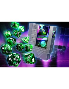 1UP-Dice Poison Dagger polyhedral set