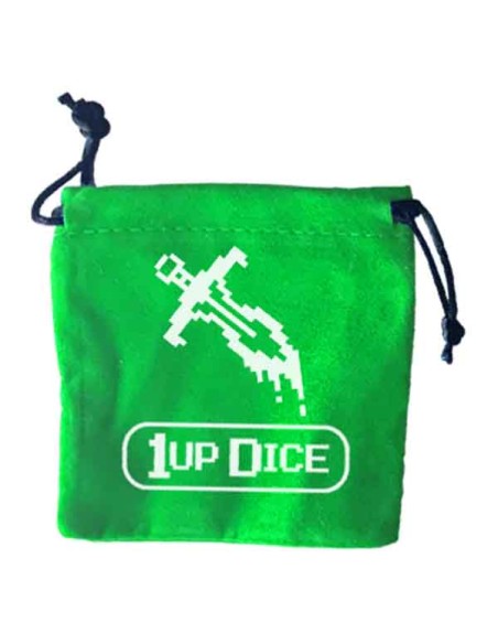 1UP-Dice Poison Dagger polyhedral set