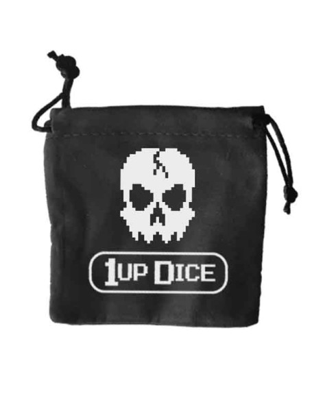 1UP-Dice Cackling Skull polyhedral set