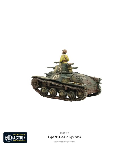 Bolt Action - Japanese Type 95 Ha-Go light tank