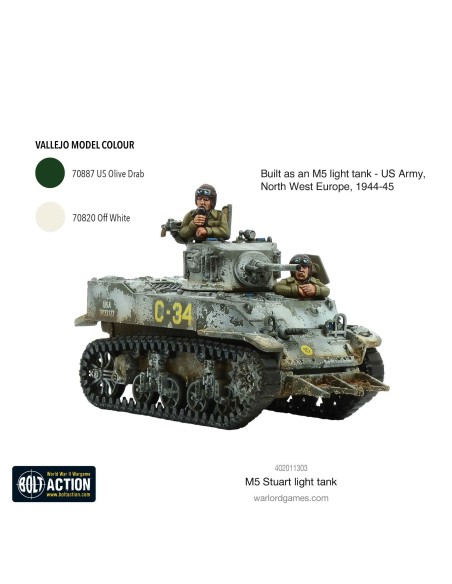 Bolt Action - M5 Stuart