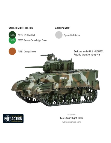 Bolt Action - M5 Stuart