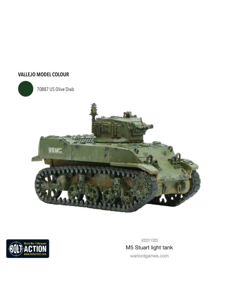 Bolt Action - M5 Stuart