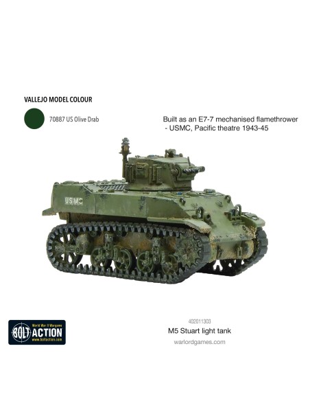 Bolt Action - M5 Stuart