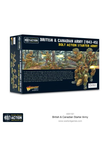 Bolt Action - British & Canadian Army (1943-45) Starter Army