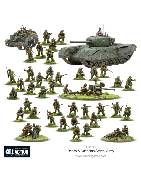 Bolt Action - British & Canadian Army (1943-45) Starter Army