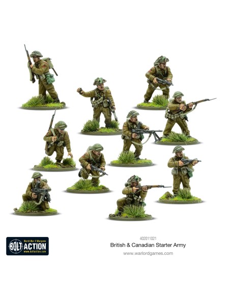 Bolt Action - British & Canadian Army (1943-45) Starter Army