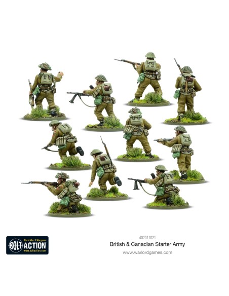 Bolt Action - British & Canadian Army (1943-45) Starter Army