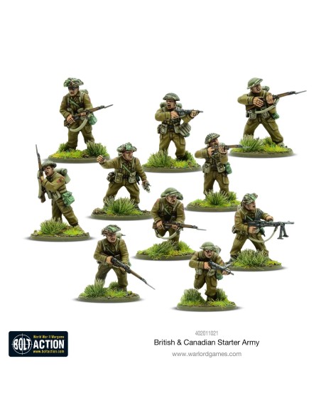 Bolt Action - British & Canadian Army (1943-45) Starter Army