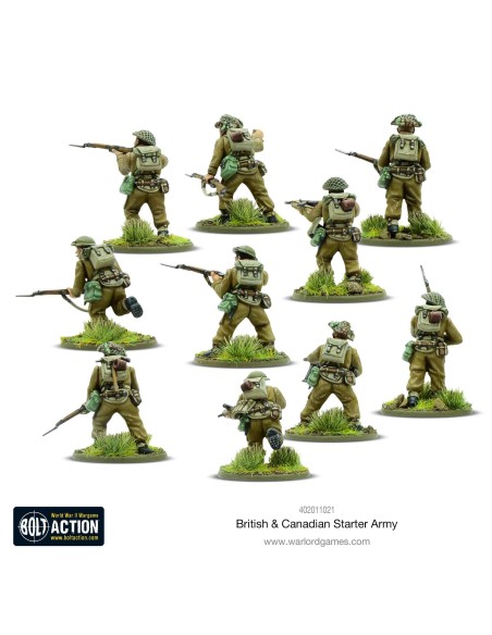 Bolt Action - British & Canadian Army (1943-45) Starter Army