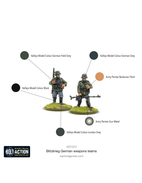 Bolt Action - Blitzkrieg German weapons teams