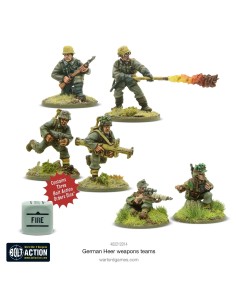 Bolt Action - German Heer weapons teams 2