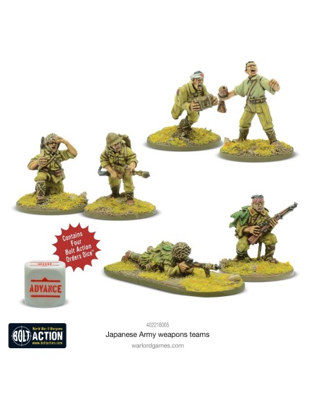 Bolt Action - Japanese Army Weapons Teams