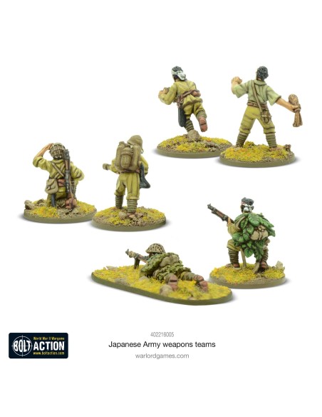 Bolt Action - Japanese Army Weapons Teams