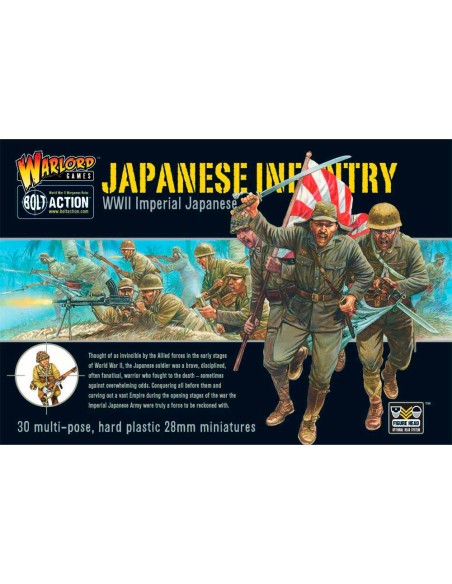 Bolt Action - Imperial Japanese infantry plastic boxed set