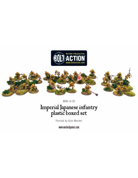 Bolt Action - Imperial Japanese infantry plastic boxed set