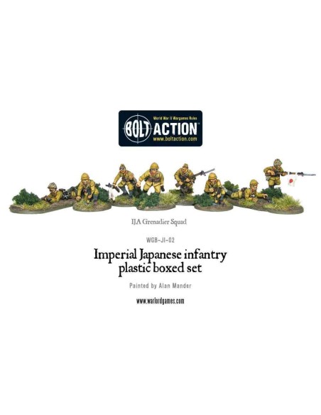 Bolt Action - Imperial Japanese infantry plastic boxed set