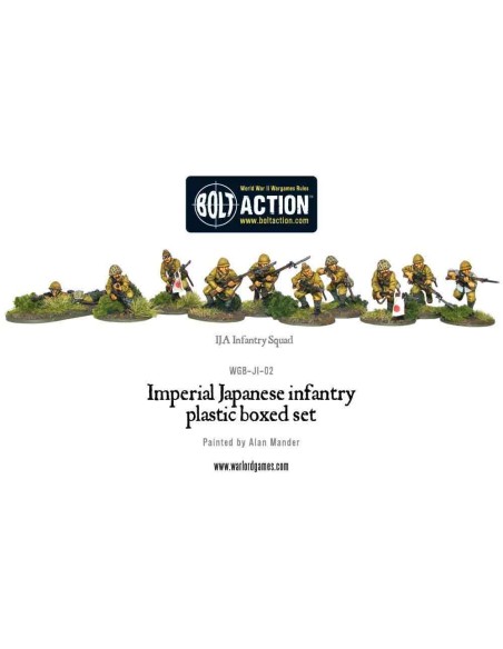 Bolt Action - Imperial Japanese infantry plastic boxed set