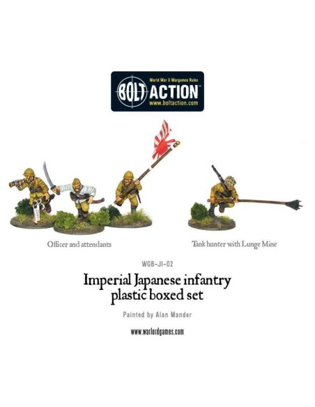 Bolt Action - Imperial Japanese infantry plastic boxed set