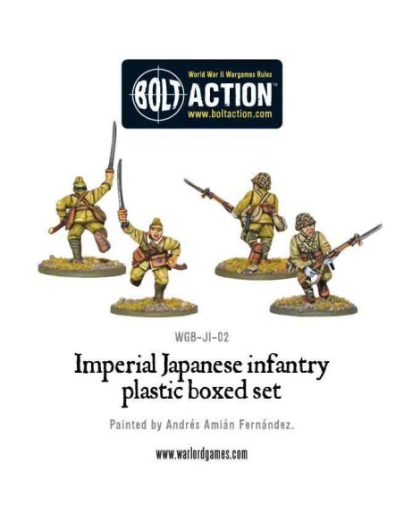 Bolt Action - Imperial Japanese infantry plastic boxed set