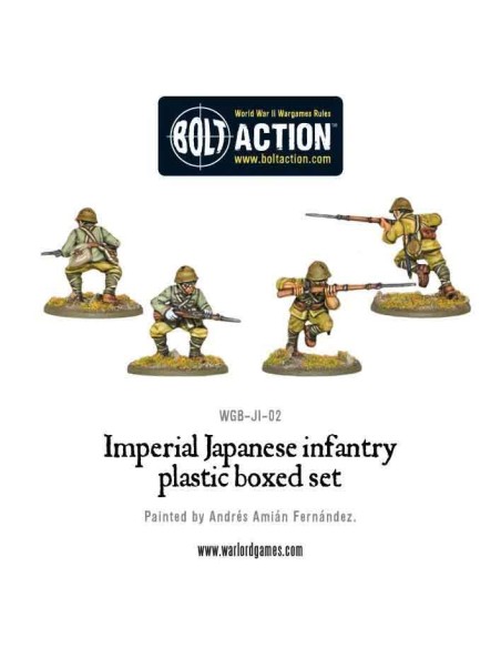 Bolt Action - Imperial Japanese infantry plastic boxed set