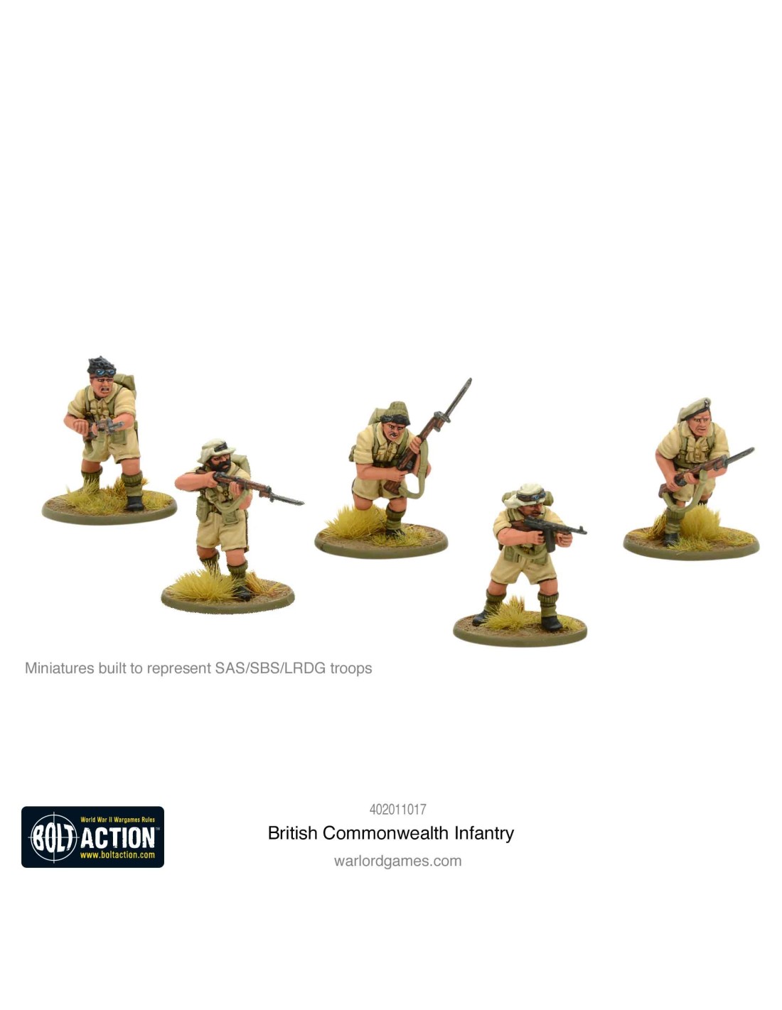 Bolt Action - British Commonwealth Infantry