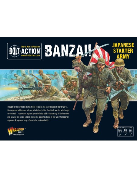 Bolt Action - Banzai! Imperial Japanese Starter Army