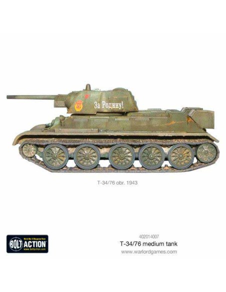 Bolt Action - T-34/76 Medium Tank