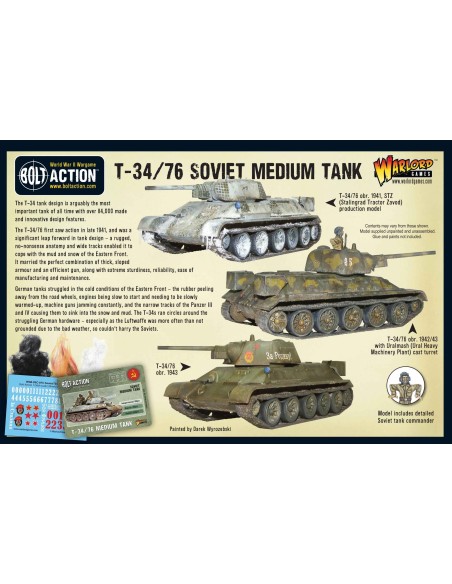 Bolt Action - T-34/76 Medium Tank