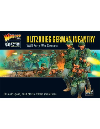 Bolt Action - Blitzkrieg German Infantry Plastic Boxed Set
