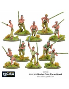 Bolt Action - Japanese Bamboo Spear Fighter Squad 2