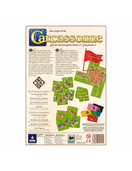 Carcassonne: Mini-Bundle I (SPANISH)