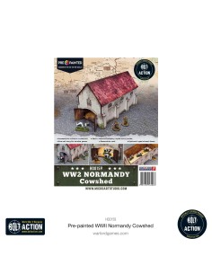 Micro Art Studio: WWII Normandy Cowshed (Pre-painted)