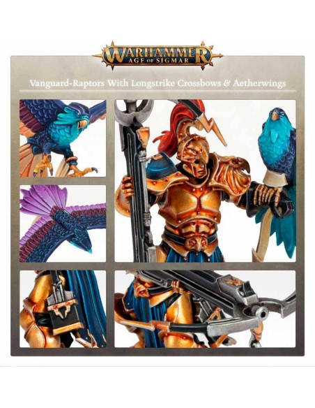 Warhammer Age of Sigmar - Forjados en la Tormenta: Halconeros de Vanguardia (Vanguard-Raptors)