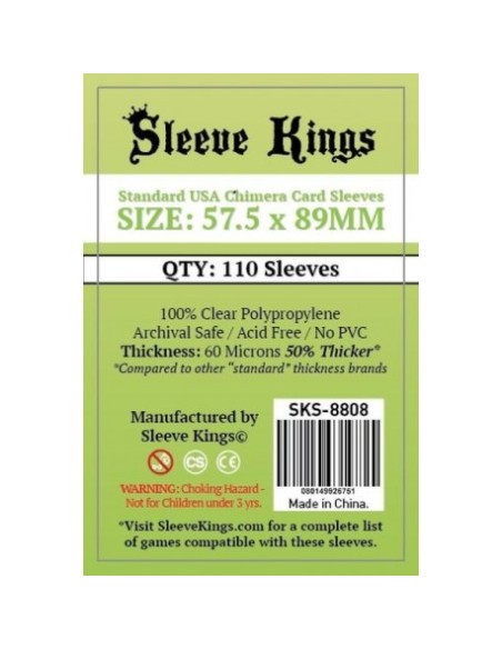 Sleeve Kings Standard USA Chimera Card Sleeves (57.5x89mm)