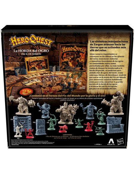 HeroQuest The Ogre Horde Quest Pack (SPANISH)