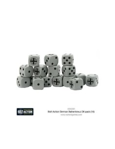 Bolt Action - Orders Dice Pack - White