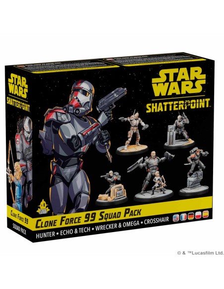 Star Wars: Shatterpoint - Clone Force 99 Squad Pack