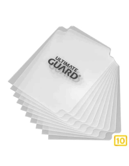 ULTIMATE GUARD - Tarjetas Separadoras Transparentes (10 Piezas)