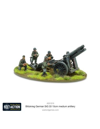 Bolt Action - Blitzkrieg German SIG33 15cm Howitzer (1939-42)