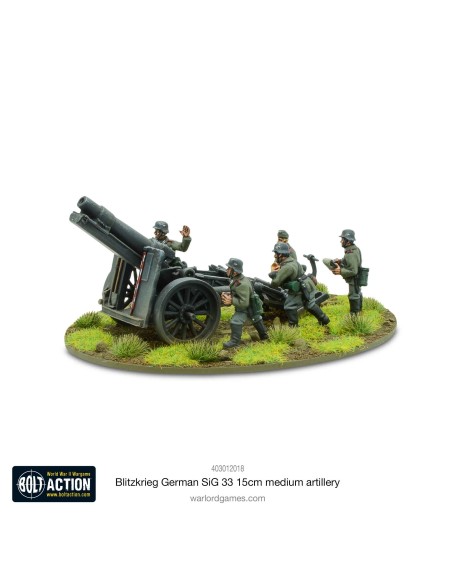 Blitzkrieg German SIG33 15cm Howitzer (1939-42)